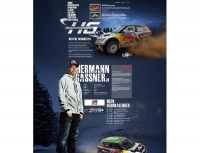 Internetseite des Rallyefahrers Hermann Gassner jr. - www.hermann-gassner.com (Betreuung seit 2008)